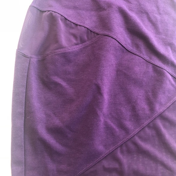 Sexy sheer Purple dress - Picture 3 of 7